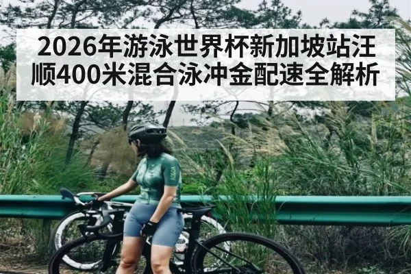 2026年游泳世界杯新加坡站汪顺400米混合泳冲金配速全解析